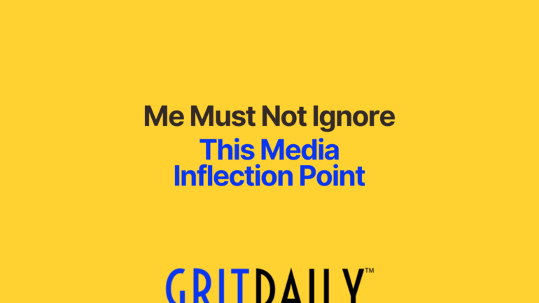 We Must Not Ignore This Media Inflection Point